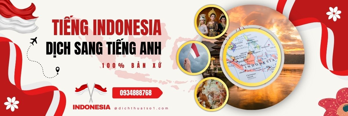 Dịch từ Tiếng Indonesia sang Anh