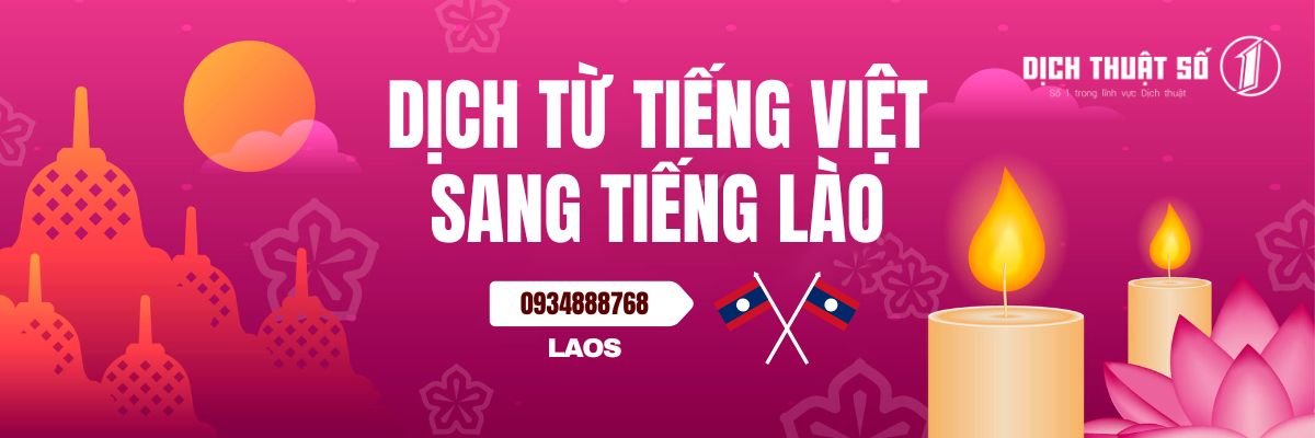 Dịch tiếng Việt sang tiếng Lào