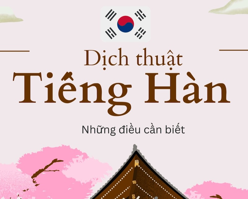 Dịch tiếng Việt sang tiếng Hàn