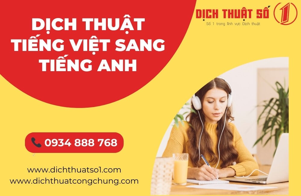 Dịch thuật tiếng Việt sang tiếng Anh