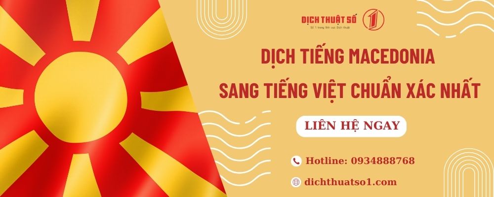 Dịch Tiếng Macedonia Sang Tiếng Việt