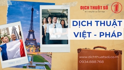 Dịch tiếng Việt sang tiếng Pháp