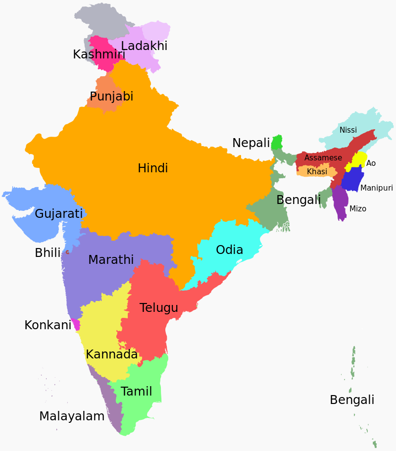 Ngôn ngữ tại Ấn Độ