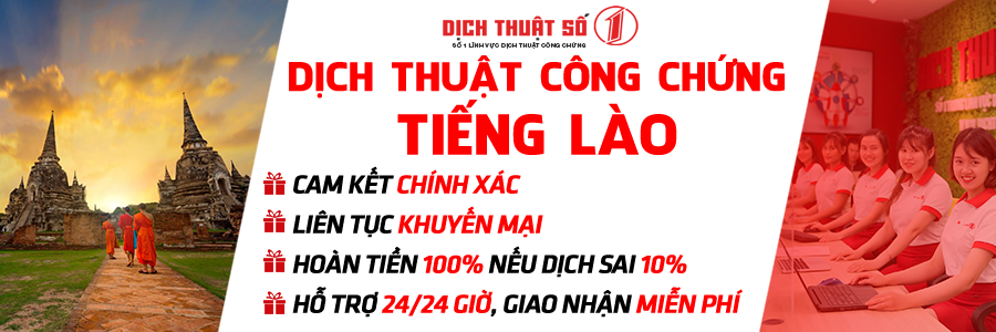 Dịch tiếng Lào chuyên nghiệp uy tín