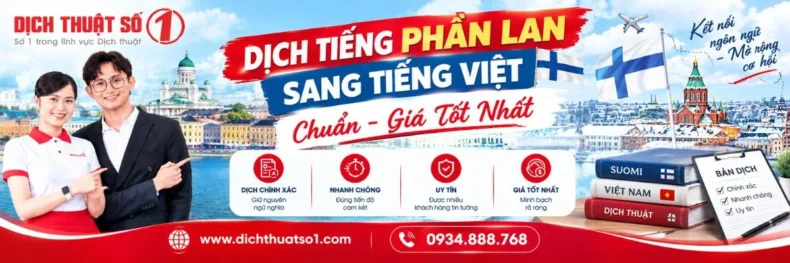 Dịch tiếng phần lan sang tiếng việt