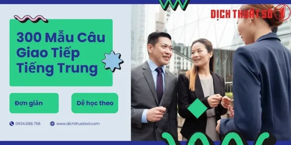 3000 Câu Giao Tiếp Thông Dụng Tiếng Trung