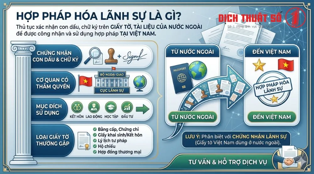 Hợp pháp hóa lãnh sự là gì