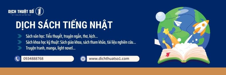 Dịch thuật sách sang tiếng Nhật