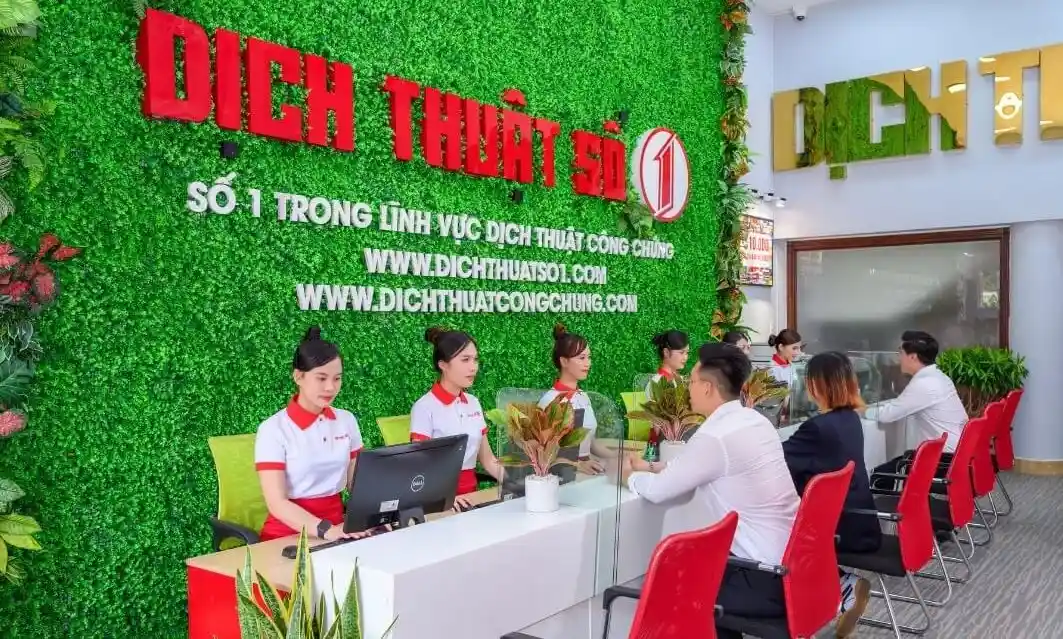 Dịch thuật công chứng tài liệu ở công ty dịch thuật