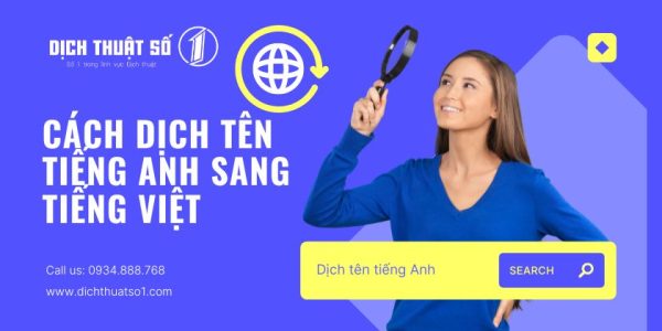 Translate English names to Vietnamese simply.