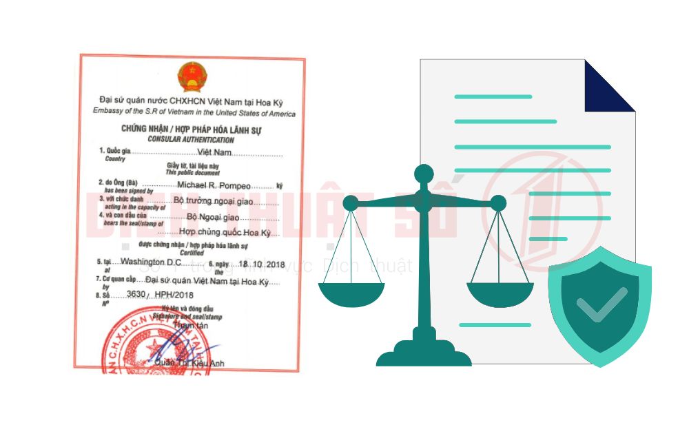 Trường hợp vẫn phải hợp pháp hóa lãnh sự Mỹ (Hoa Kỳ)