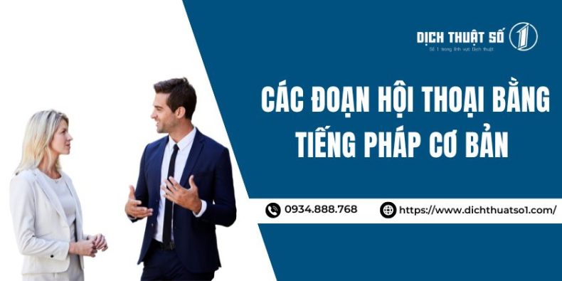 Các Đoạn Hội Thoại Bằng Tiếng Pháp