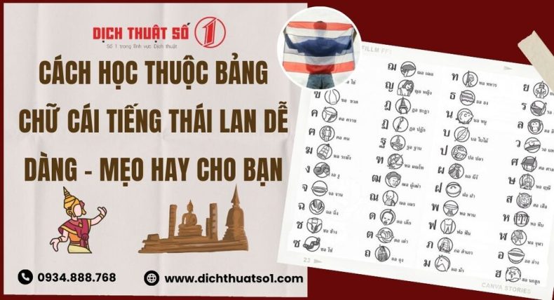How to Learn Thai Alphabet Easily - Great Tips for You