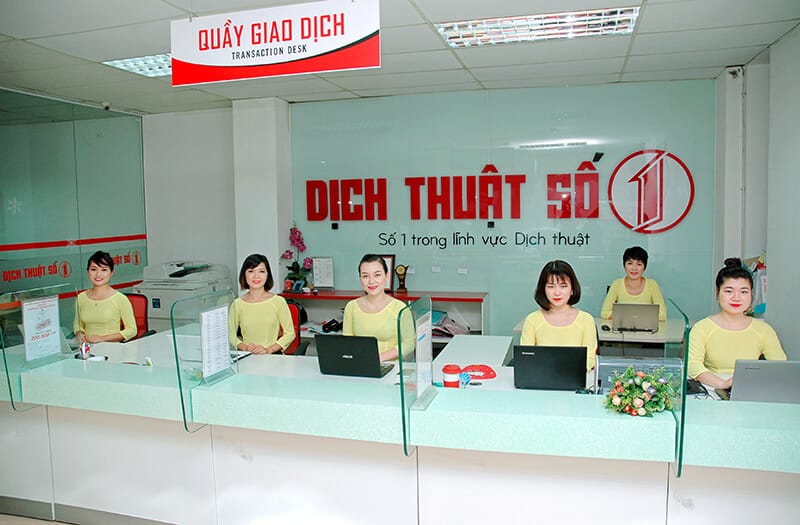 dịch thuật công chứng tại quận Cầu giấy hà nội