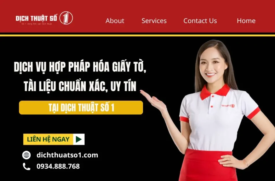 Dịch vụ hợp pháp hóa lãnh sự lý lịch tư pháp nhanh chóng, uy tín