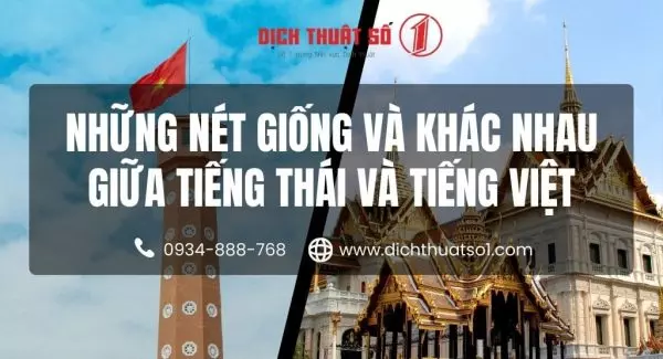 Comparing Vietnamese and Thai - Similarities and Differences