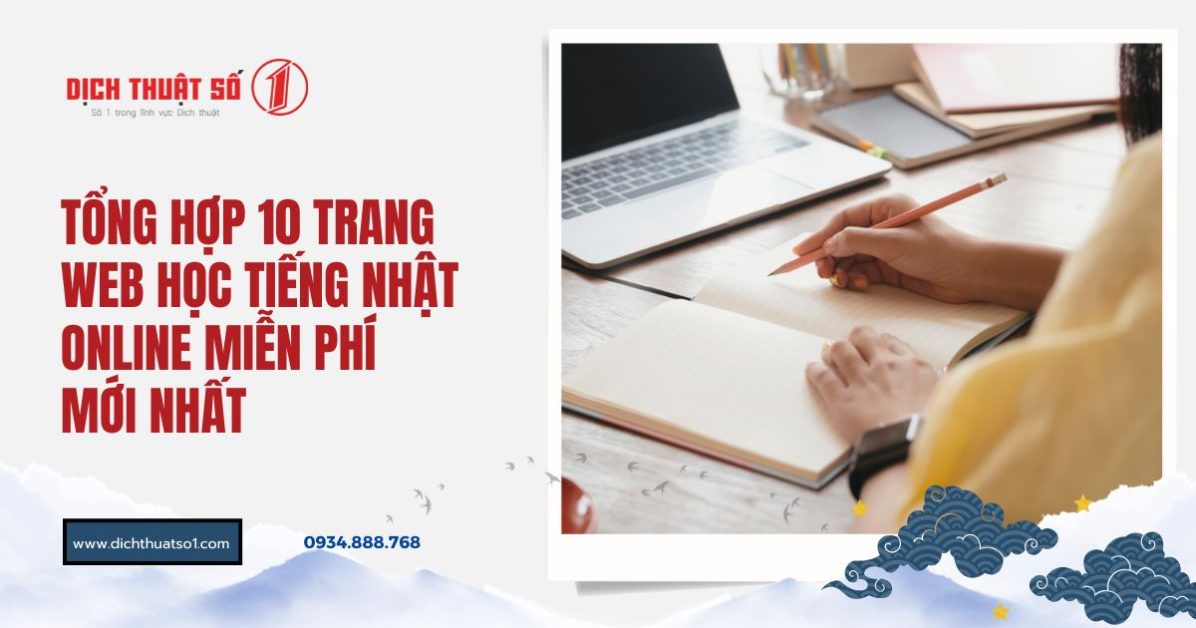 Top 10 trang web học tiếng Nhật online miễn phí, chuẩn xác nhất