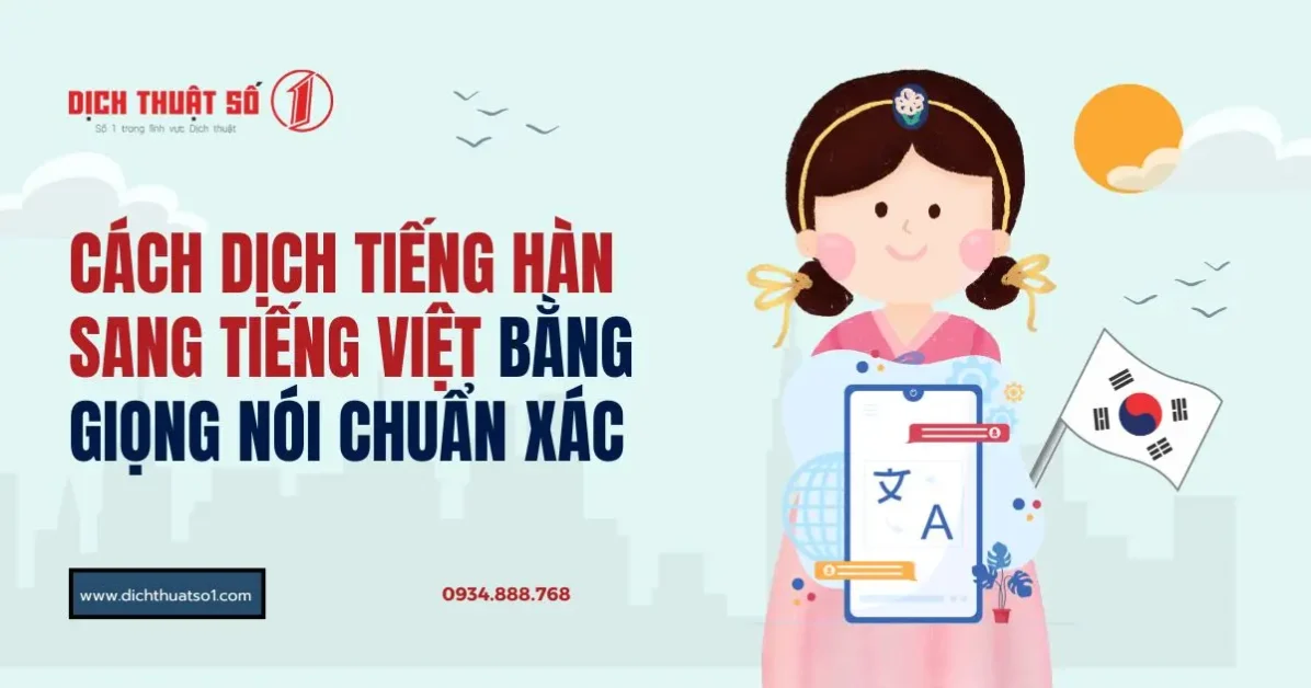 Top 7 app dịch tiếng Hàn sang tiếng Việt bằng giọng nói miễn phí