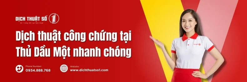 dịch thuật công chứng thủ dầu một