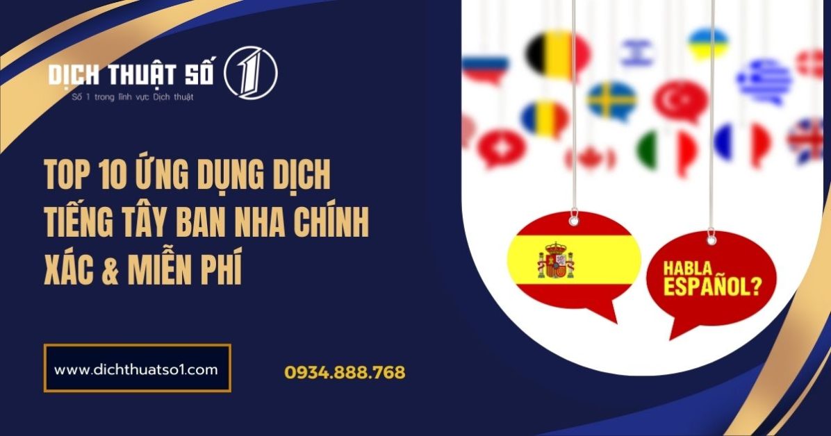 10+ Ứng Dụng Dịch Tiếng Tây Ban Nha Miễn Phí