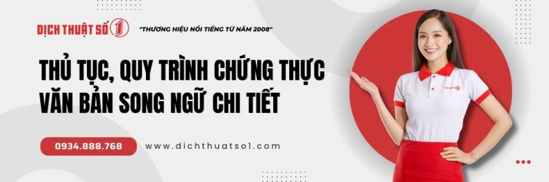 Chứng thực văn bản song ngữ