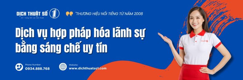 Hợp pháp hóa lãnh sự bằng sáng chế