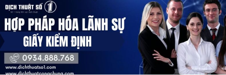 hợp pháp hóa lãnh sự giấy kiểm định