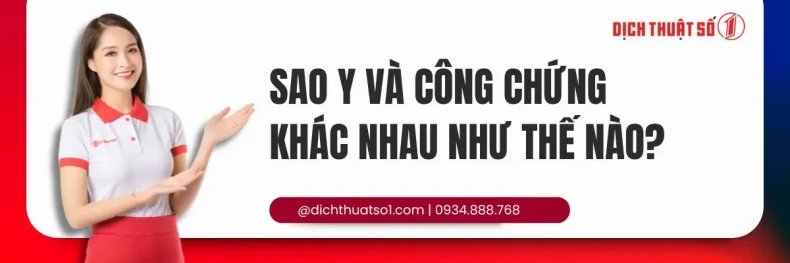 sao y và công chứng