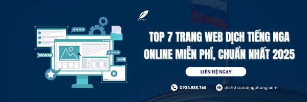 Top 7 Trang Web Dịch Tiếng Nga Online Miễn Phí, chuẩn nhất 2025