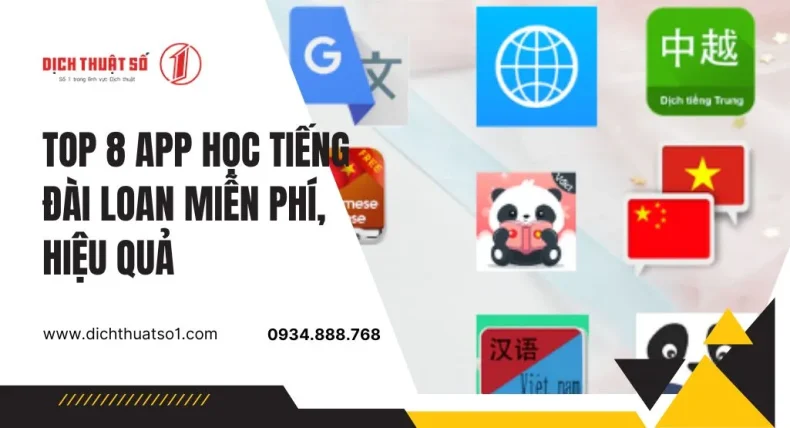 Top 8 App Học Tiếng Đài Loan Miễn Phí, Hiệu Quả