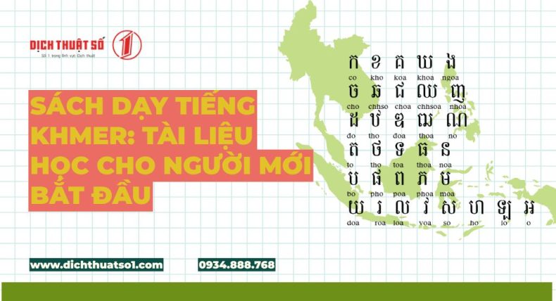 Sách Dạy Tiếng Khmer: Tài Liệu Học Hiệu Quả Cho Người Mới Bắt Đầu