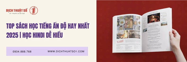 Top Sách Học Tiếng Ấn Độ Hay Nhất 2025 | Học Hindi Dễ Hiểu