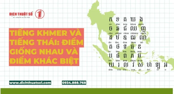 Tiếng Khmer Và Tiếng Thái: Điểm Giống Nhau Và Điểm Khác Biệt