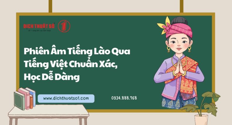 Phiên Âm Tiếng Lào Qua Tiếng Việt Chuẩn Nhất | Học Dễ – Đọc Đúng