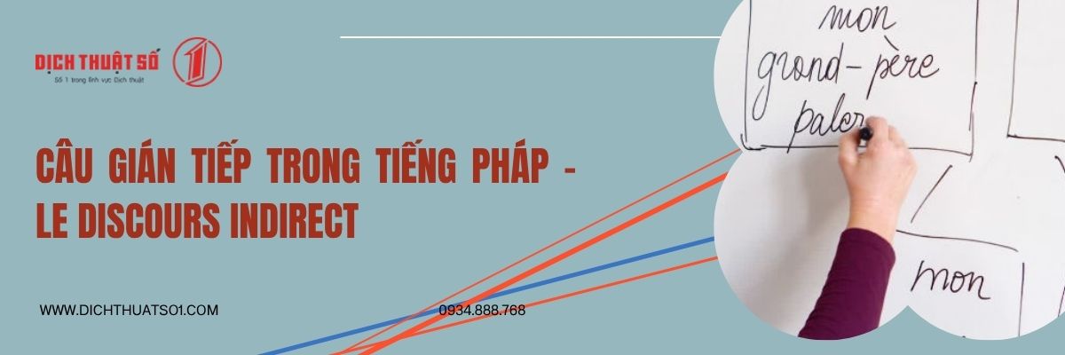 Tìm Hiểu Ngữ Pháp Của Câu Gián Tiếp Trong Tiếng Pháp