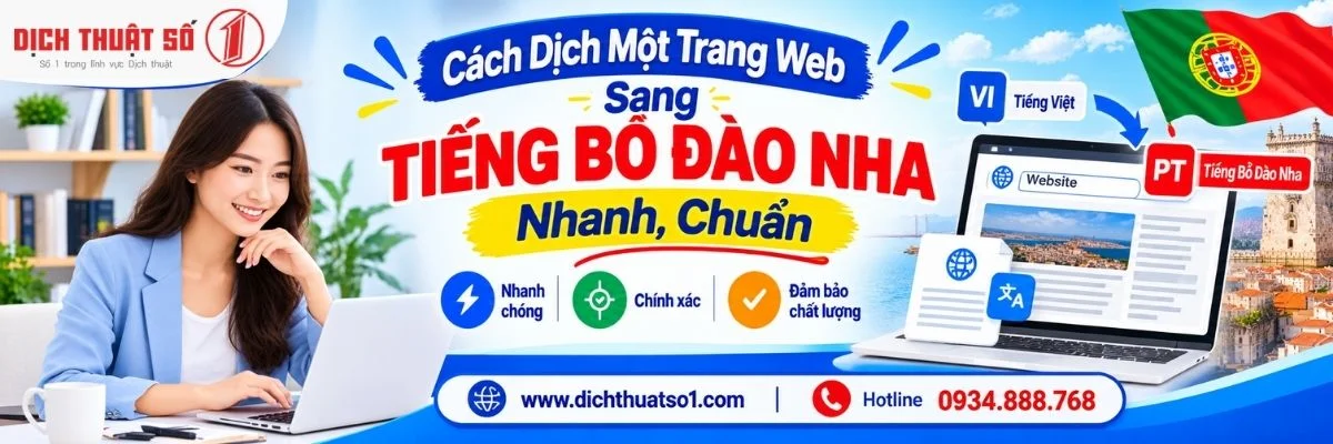 Cách Dịch Một Trang Web Sang Tiếng Bồ Đào Nha Nhanh, Chuẩn