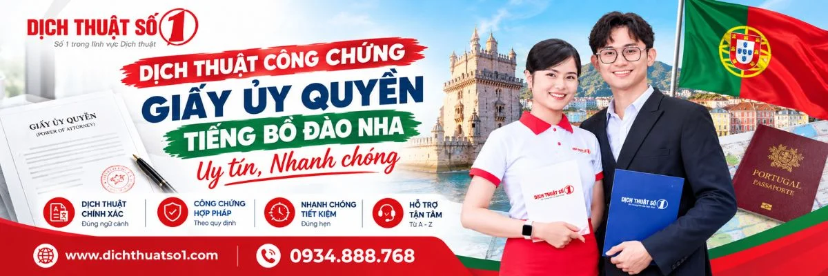 Dịch Thuật Công Chứng Giấy Ủy Quyền Tiếng Bồ Đào Nha Uy Tín, Nhanh Chóng
