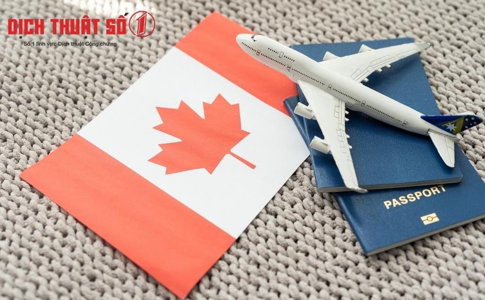 Chuẩn bị giấy tờ đi Canada
