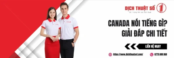 Canada nói tiếng gì