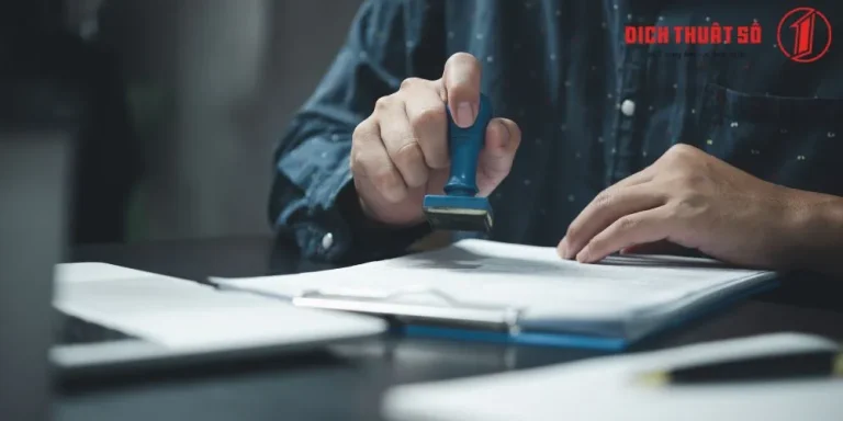 Quy trình sao y và công chứng tài liệu