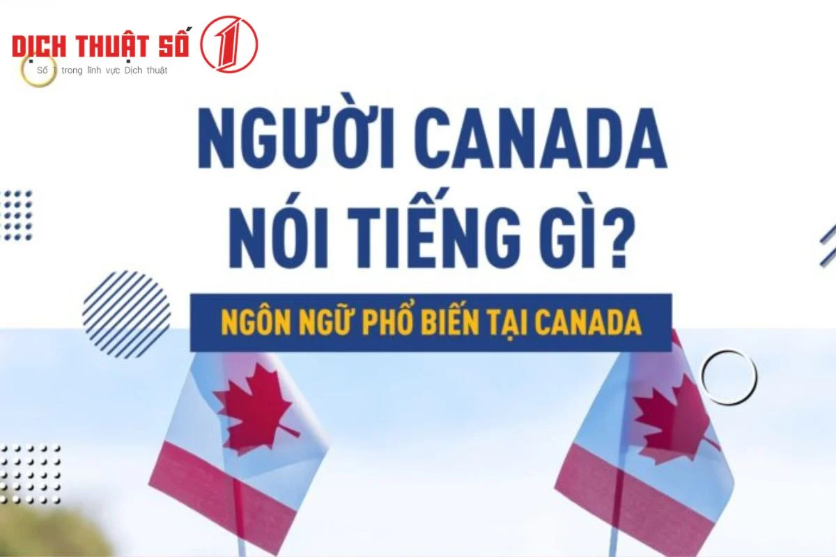 Canada nói tiếng gì