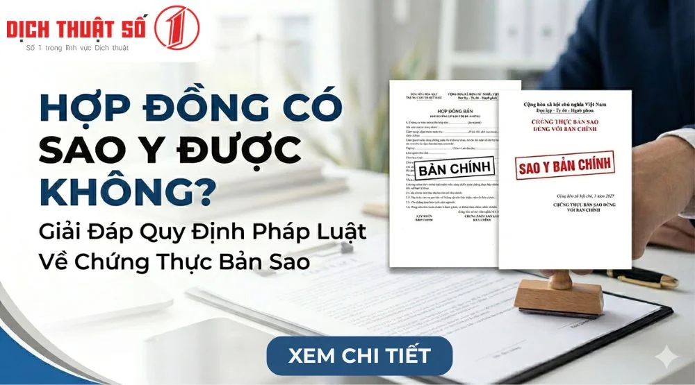 Giải đáp hợp đồng có sao y được không