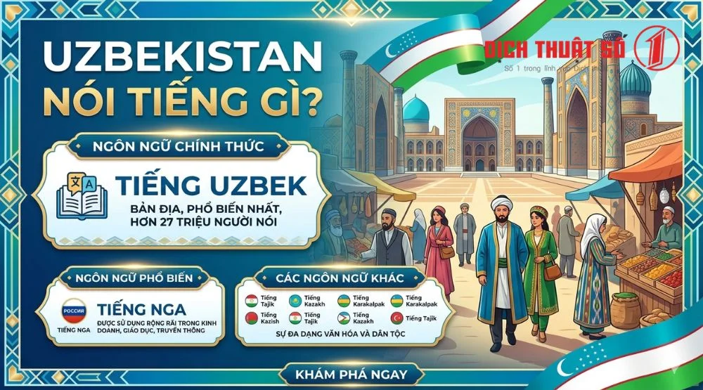 Người Uzbekistan nói tiếng gì?