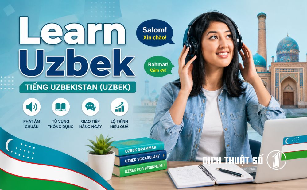 Học tiếng Uzbekistan có khó không?​