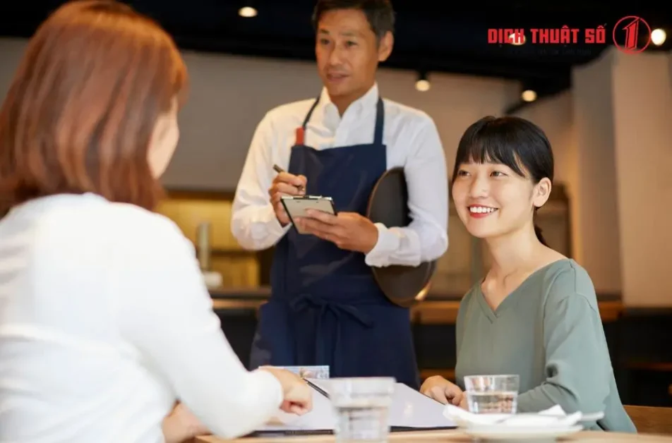 Những Câu Giao Tiếp Tiếng Trung Cơ Bản Dùng Trong Nhà Hàng