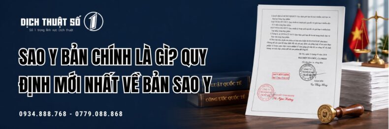 Sao y bản chính là gì? Quy định, thời hạn và thủ tục sao y