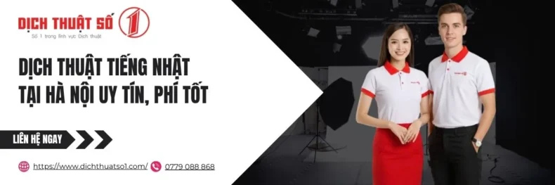 Dịch thuật tiếng nhật tại Hà Nội