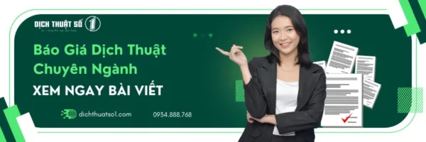 Bảng Báo Giá Dịch Thuật Chuyên Ngành [Cập Nhật 2026]