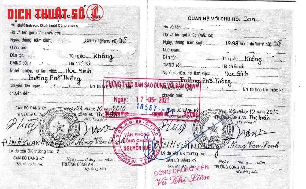 Quy định về đóng dấu sao y bản chính