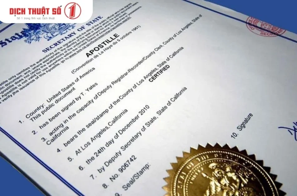 Apostille và hợp pháp hóa lãnh sự